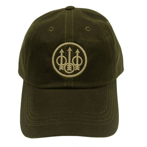 Beretta Water-Resistant Waxed Cotton Hat Green Olive