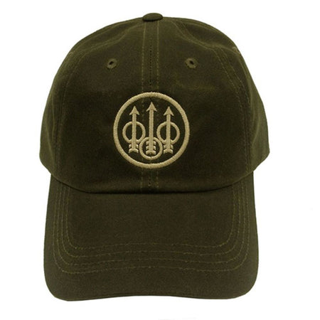 Beretta Water-Resistant Waxed Cotton Hat Green Olive
