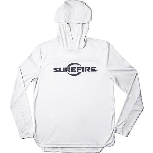 SureFire Logo Long Sleeve Performance Sun Shirt XL Gray