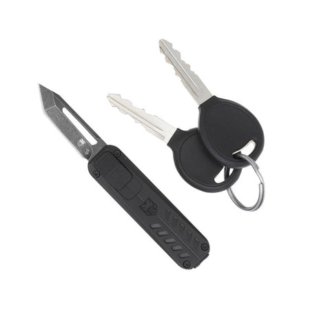 California OTF 928SB Black Tanto Blade Pocket Knife by CobraTec