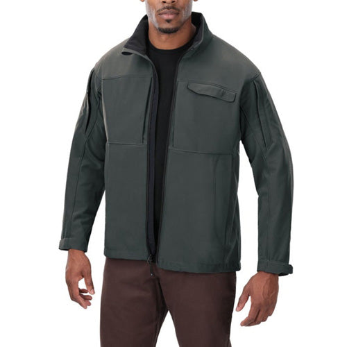 Slate Grey 2XL Vertx Downrange Softshell Jacket Fleece Lined Pockets