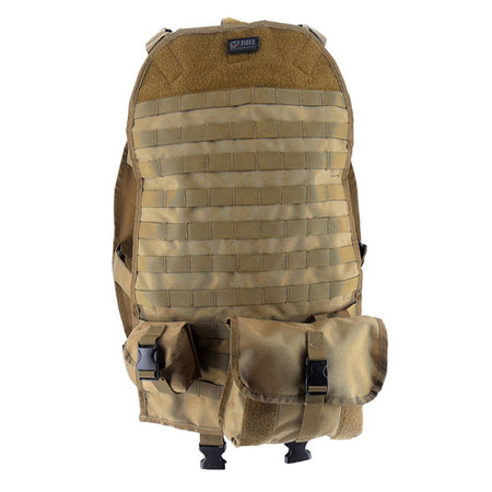 DDT Convoy Universal MOLLE Seat Cover Tan 25x15.5in 9-Way Adjustable