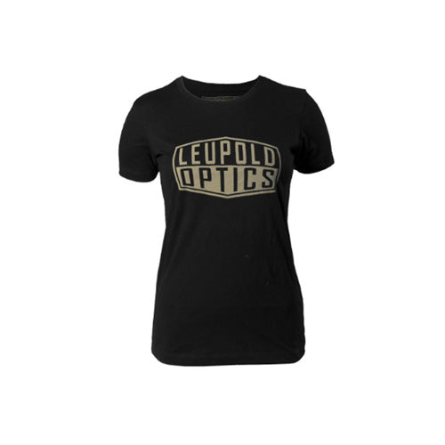 Leupold Women's Optics Badge Graphic Tee Black Small