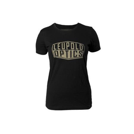 Leupold Women's Optics Badge Graphic Tee Black Small