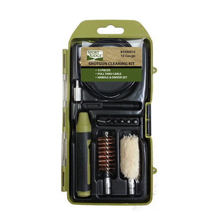 12 Gauge 13 Pc Hard Case Shotgun Cleaning Kit with Driver Set