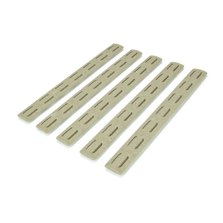 BCM Gunfighter 5-Pack M-LOK Rail Panel Kit Polymer