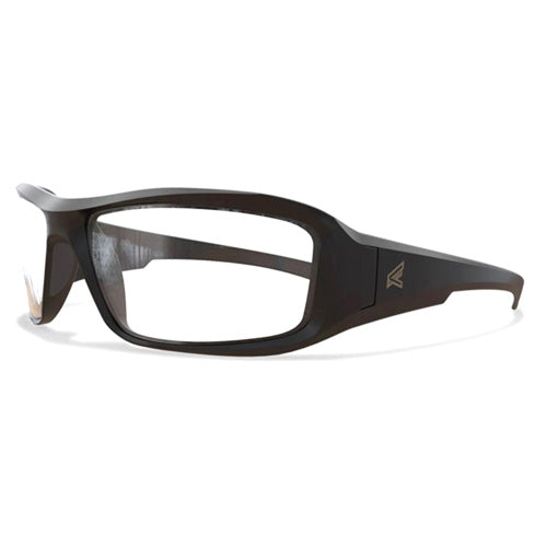 Hamel Clear Vapor Shield Lens Matte Black Thin Temple Safety Glasses