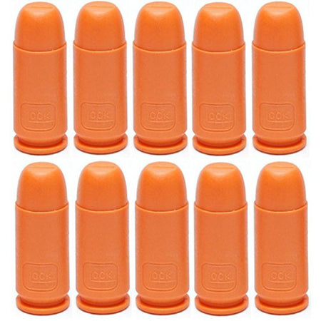 Glock .45 Dummy Rounds Orange Plastic Practice Rounds 50 Count