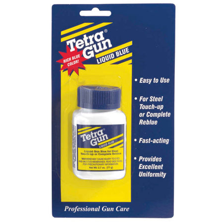Gun Liquid Blue 2.7oz Metal Bluing Solution Blister Pack