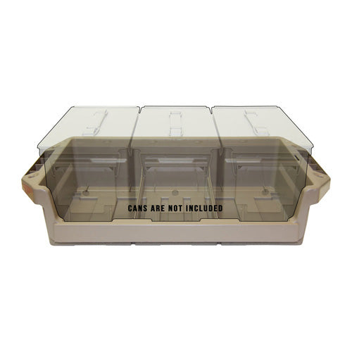 MTM Dark Earth Ammo Can Tray for 50 Caliber Metal Military Cans