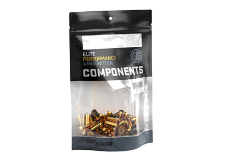 SIG SAUER 40 S&W Premium Brass Reloading Cases 100-Count