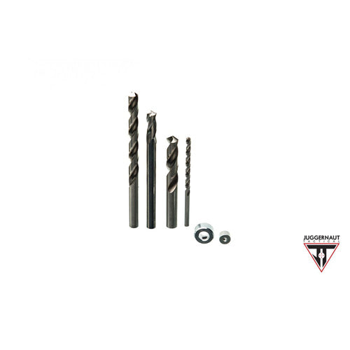 Juggernaut Tactical Ultimate Jig Tooling Kit - Cobalt Drill Bits and Carbide Endmill