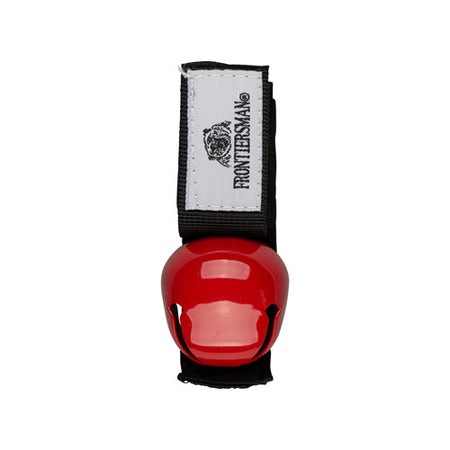 Red Bear Bell with Magnetic Silencer for Hiking Safety