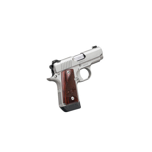 MICRO 9 STAINLESS - ROSEWOOD, 9MM, 3.15" BBL, 7/RD