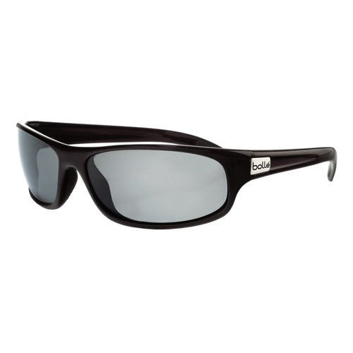 Bolle Anaconda Sunglasses Black Shiny Frame TNS Grey Medium Large Fit