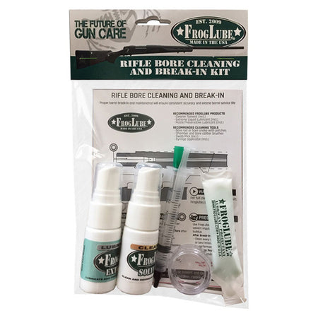 FrogLube Rifle Bore Cleaning and Protection Kit with Syringe Applicator