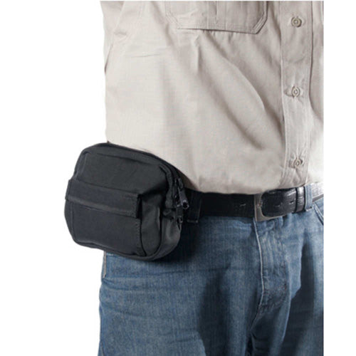 Covert Nylon Belt Pouch Holster Mini Size Black