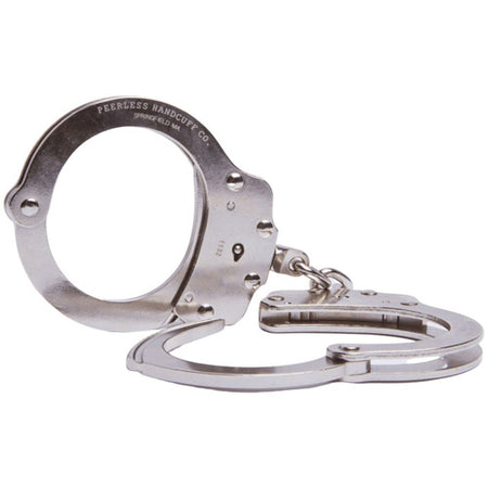 Peerless 700C Nickel Finish Chain Link Handcuffs NIJ Certified