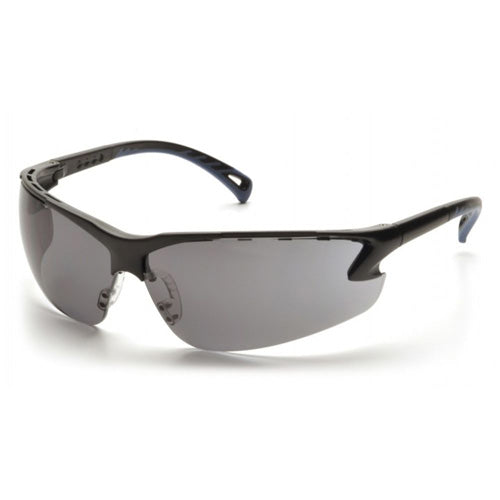 Venture 3 Protective Eyewear Black/Gray Anti-Fog Lens