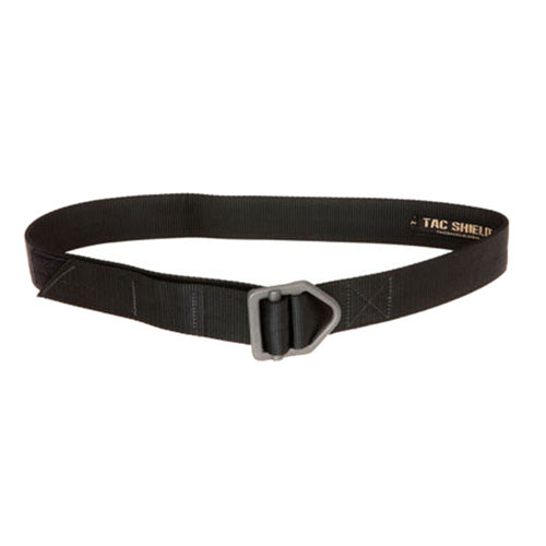 Tac Shield Black Medium Rigger Belt Forged Steel Buckle 1.75in