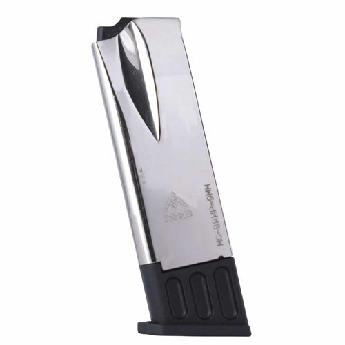 Mec-Gar Browning Hi-Power SA-35 9mm 10 Round Nickel Mag