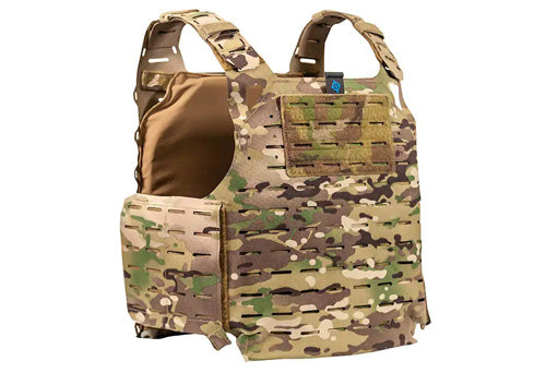 PLATEminus V6 Large MultiCam Armor Plate Carrier with Side Pockets