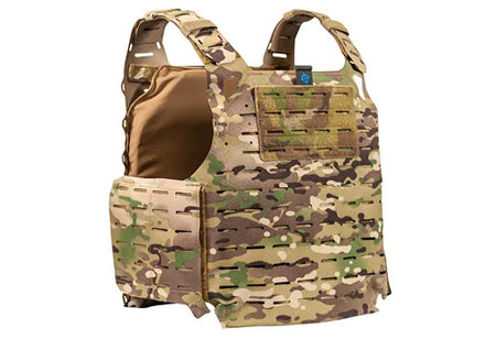 PLATEminus V6 Large MultiCam Armor Plate Carrier with Side Pockets