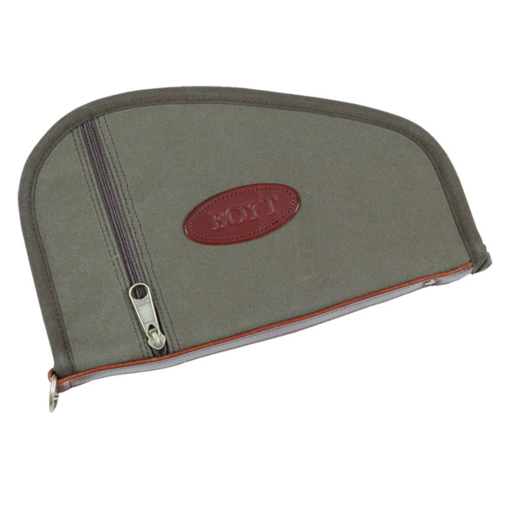 Boyt PP40 OD Canvas Heart-Shape Pistol Case 8 Inch