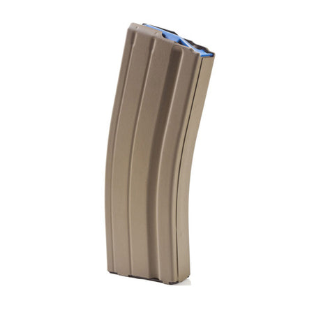 ASC 6.5 Grendel 25-Round Stainless Steel FDE Marlube Blue Follower Magazine