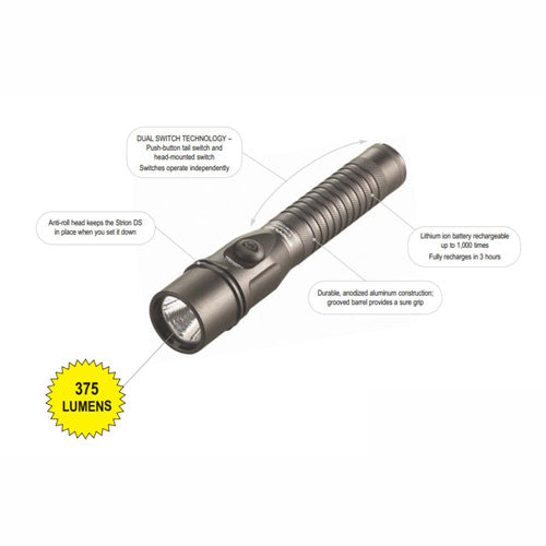 Streamlight Strion DS HL 700 Lumen Handheld Flashlight AC/DC