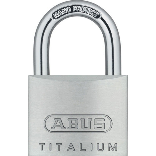 ABUS 64TI Series Titalium Aluminum Alloy Padlock with Nano Protect Shackle