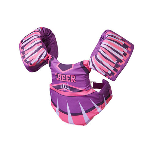 Child Little Dippers Cheerleader Life Jacket Vest 30-50 lbs