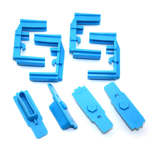 HexID AR-15 Magazine Follower Nimbus Blue 4-Pack