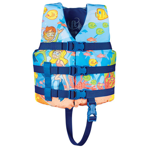 Kids Snorkel Character Life Jacket Vest Type III - 30-50 lb