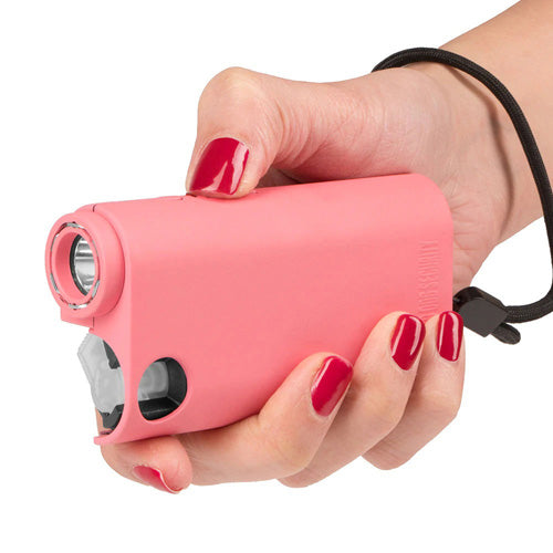 Guard Dog Security Olympian Stun Gun with Flashlight and OC Spray Pink