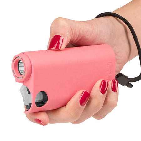 Guard Dog Security Olympian Stun Gun with Flashlight and OC Spray Pink
