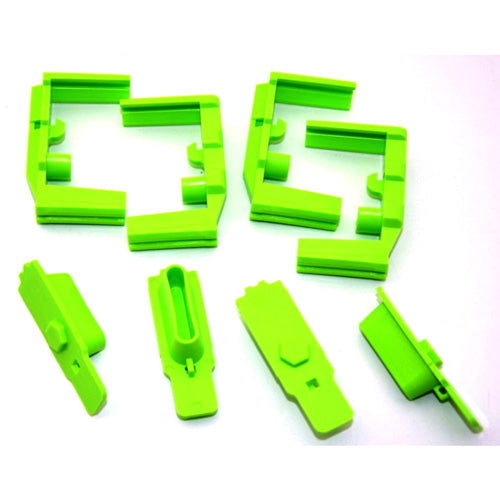 HexID AR-15 Magazine Follower Zombie Green 4-Pack