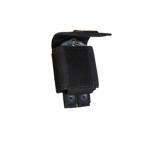 Tac Shield MOLLE Handcuff Pouch Single Standard or Hinged Black