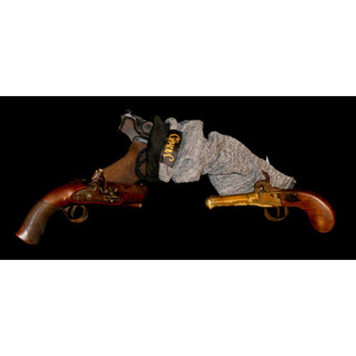 Sack-Ups Camo Gray Silicone Treated Pistol Sack-Up 10 Inch