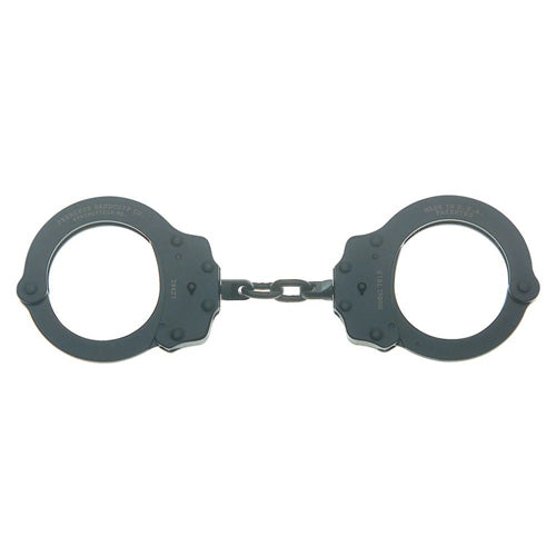 Peerless 701C Black Oxide Chain Link Handcuffs NIJ Certified