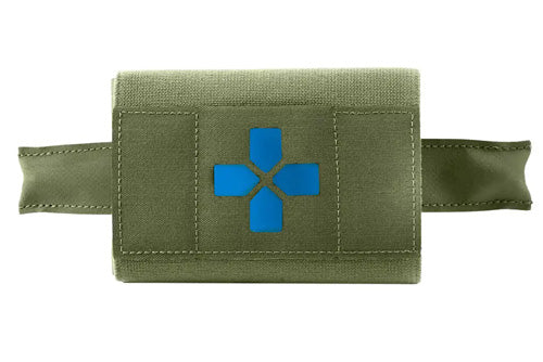 Micro Trauma Kit NOW! Complete Kit Belt Mount - Ranger Green Advanced Supplies