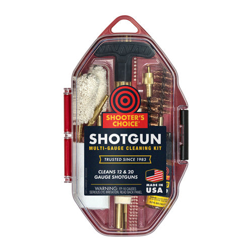 12 & 20 Gauge Shotgun Multi-Caliber Cleaning Kit