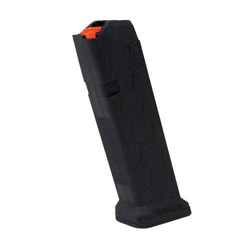 Hexmag Glock 17 Series 1 9mm 17-Round PolyHex2 Magazine Black