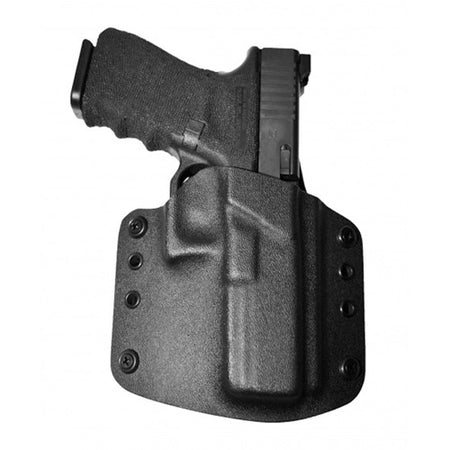 Right Hand OWB Holster for Colt Commander Black Kydex