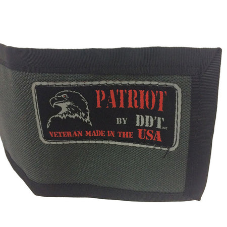 Gunmetal Grey Nylon Single Fold Wallet Tango Mike Mike Series