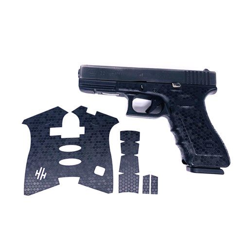 Glock 17/22/34/35 GEN 4 Laser-Cut Rubber Grip