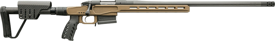 Bergara Rifles BPR3722CM Premier MgLite Full Size 22 Creedmoor 5+1 20" Carbon Fiber CURE Carbon Fiber Barrel, Graphite Black Cerakote Steel Receiver, Flat Dark Earth XLR Folding Chassis