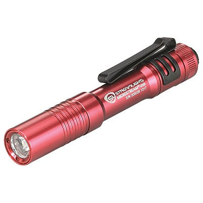 250LM Red MicroStream USB Pocket Flashlight