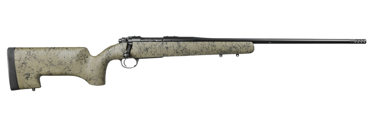 Kimber Mfg, Inc 3000915 Mountain Acsent Peak 308 Win 4+1 22" Match Grade Threaded Barrel, Aluminum Receiver, Fixed Aluminum/Carbon Fiber Stock