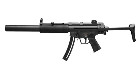 HK 81000468 MP5 Full Size 22 LR 25+1 16.10" Black Steel Barrel. Black Retractable Black Polymer Stock & Grips